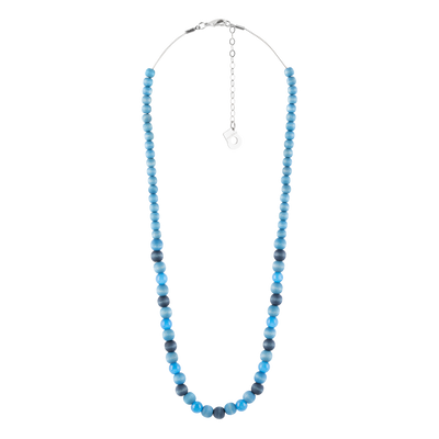 Aarikka Lydia Necklace, shades of blue