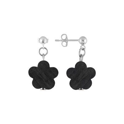 Aarikka Puistolemmikki Earrings, black