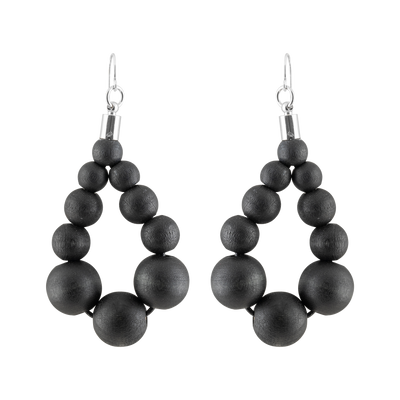 Aarikka Supernova Earrings black