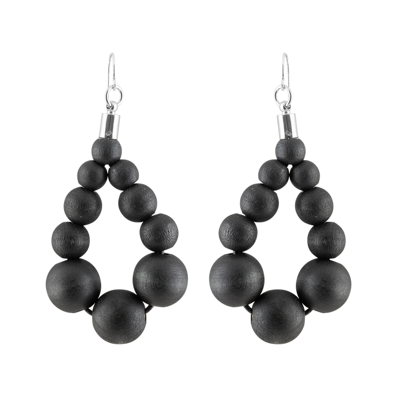 Aarikka Supernova Earrings black