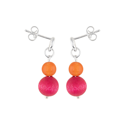 Aarikka Tilde Earrings, pink