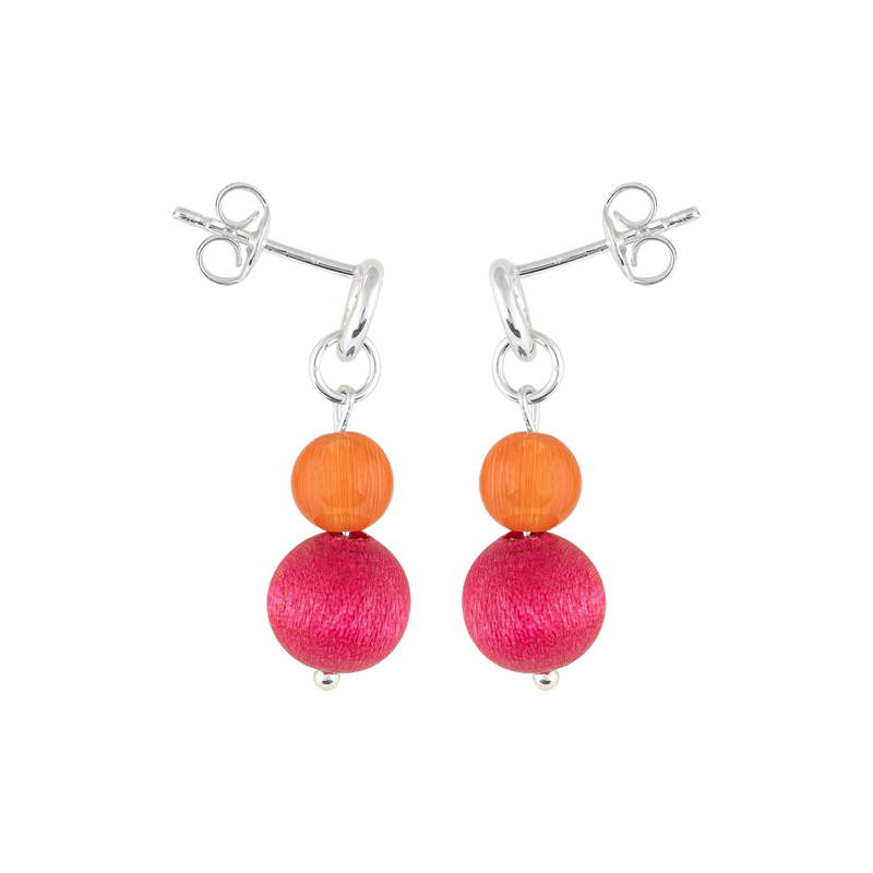 Aarikka Tilde Earrings, pink