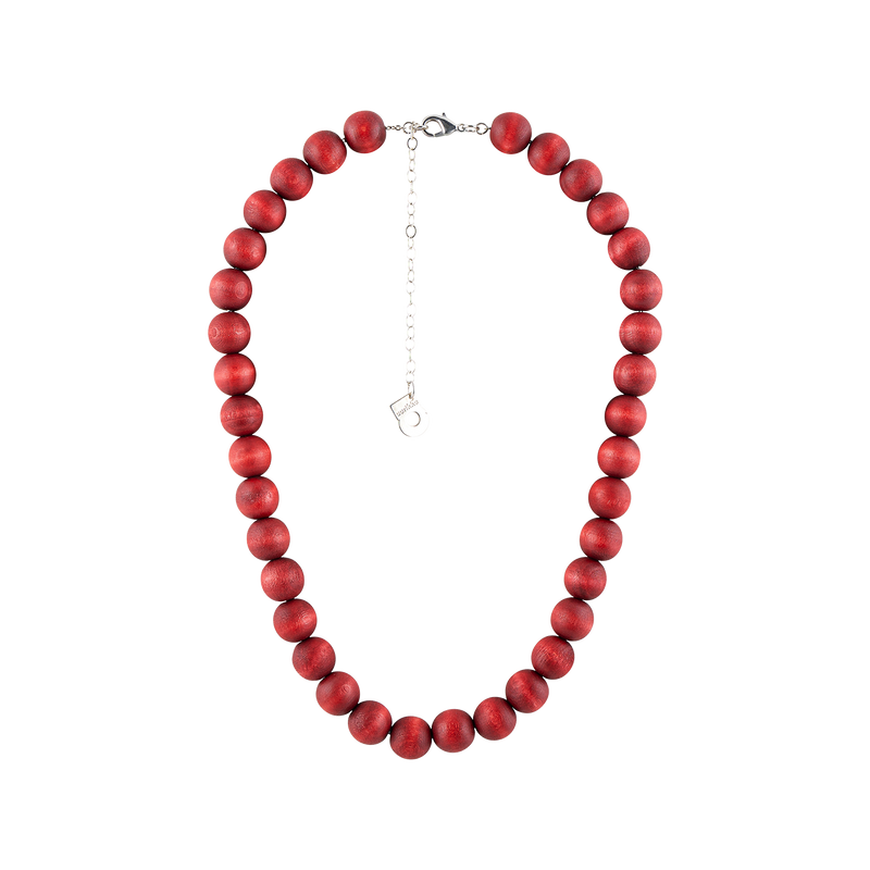 Aarikka Aito Necklace, wine red
