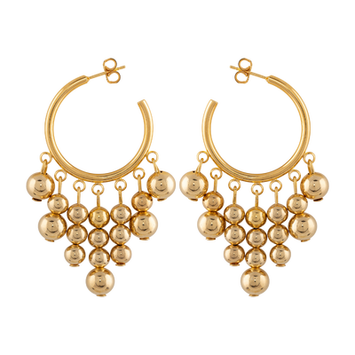 Aarikka Gisella Earrings, gold
