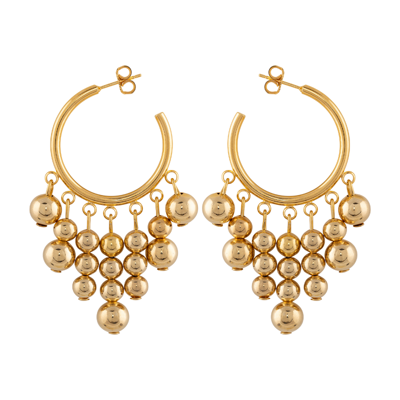Aarikka Gisella Earrings, gold