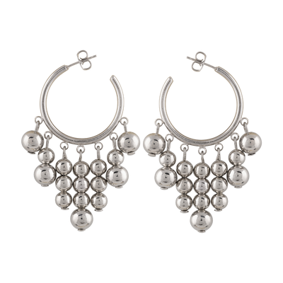 Aarikka Gisella Earrings, silver