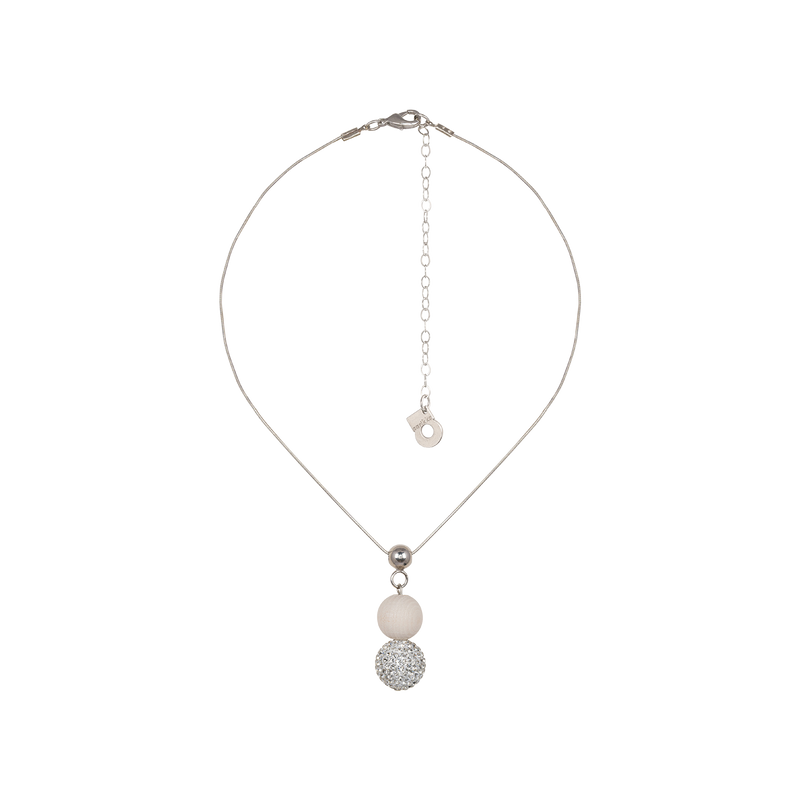 Aarikka Heijastus Necklace, ecru