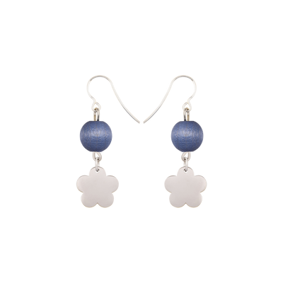 Aarikka Minea Earrings, blue-grey