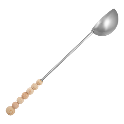 Aarikka Nuppu Sauna Ladle, varnished wood