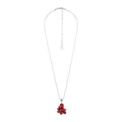 Aarikka Ohdake Necklace, wine red