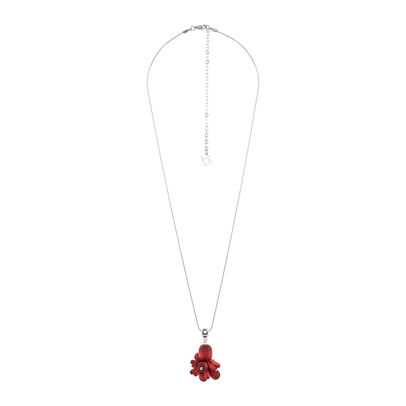 Aarikka Ohdake Necklace, wine red