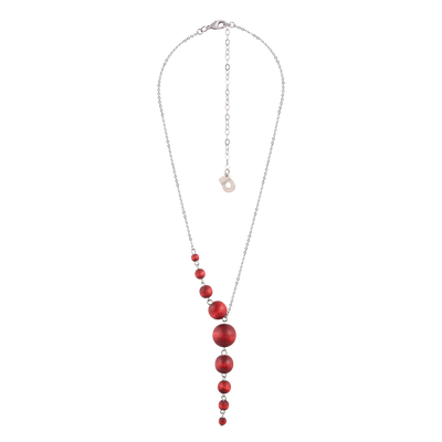 Aarikka Sandra Necklace, wine red