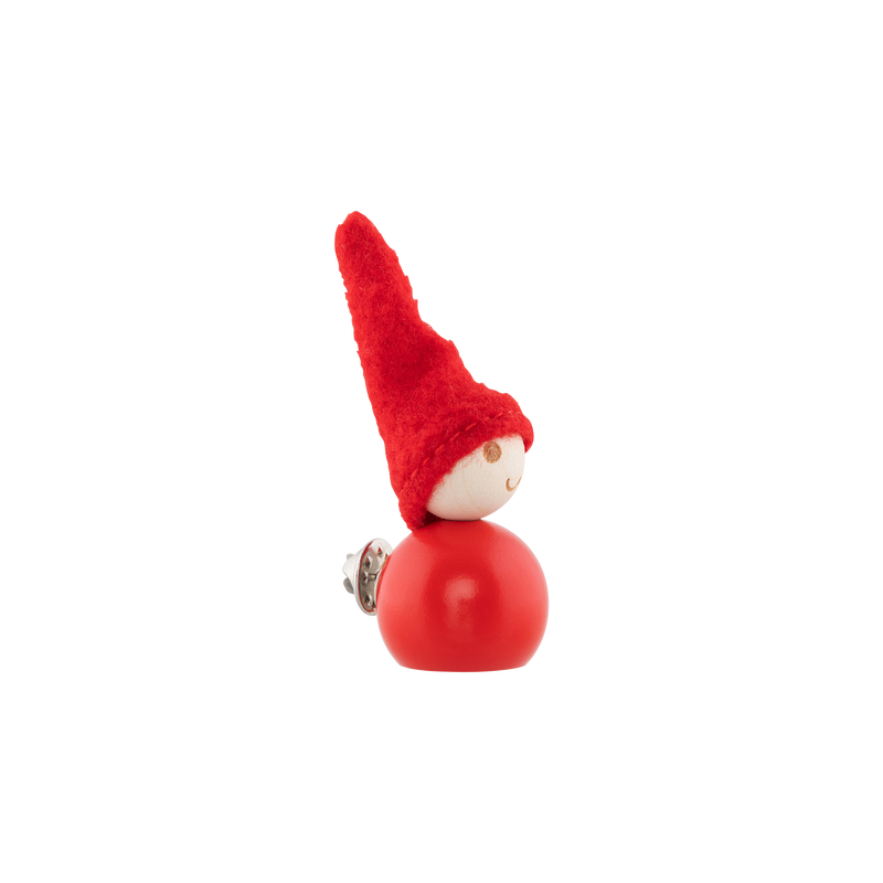 Aarikka Tonttu Pin, red