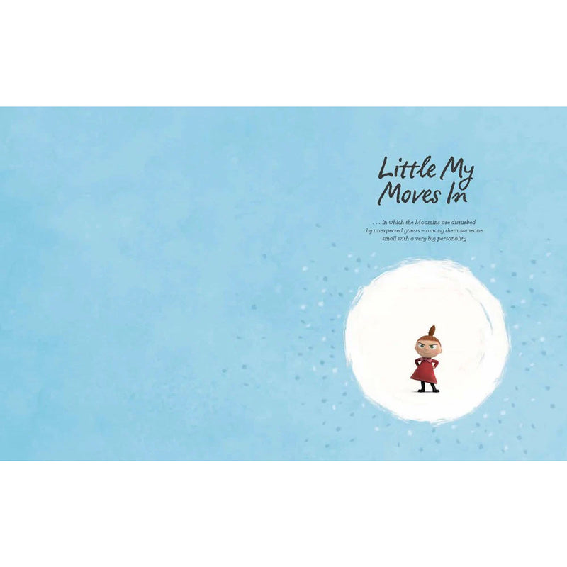Book cover with a character in a red coat and hat on a blue background