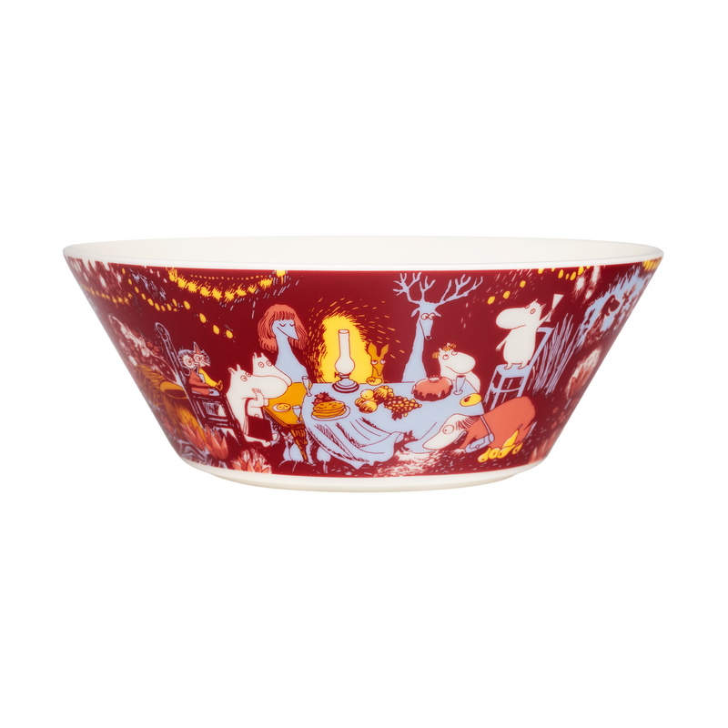 Arabia Moomin Bowl - Festive Moments