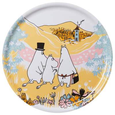 Arabia Moomin Large Tray - Family Time