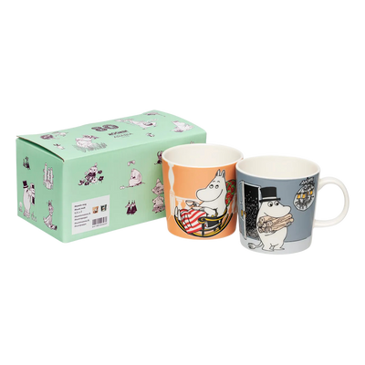 Arabia Moomin Mug Set - Moominmamma & Moominpappa