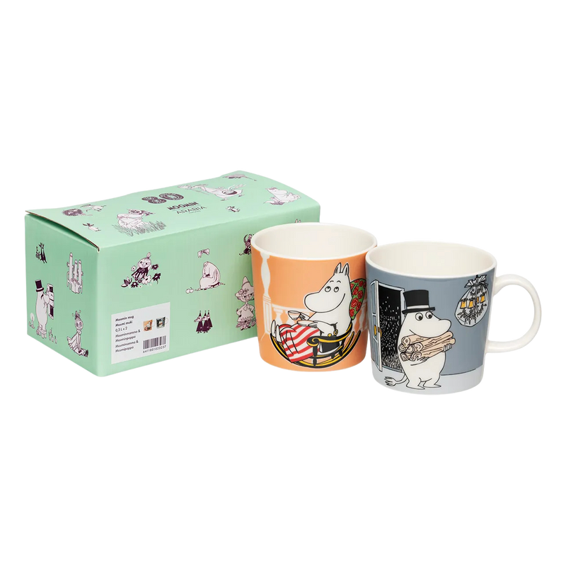 Arabia Moomin Mug Set - Moominmamma & Moominpappa