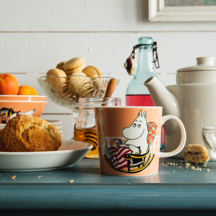 MOOMIN ARABIA Mug 2個+フィギュア1個 Arabia-Moomin-Plate-