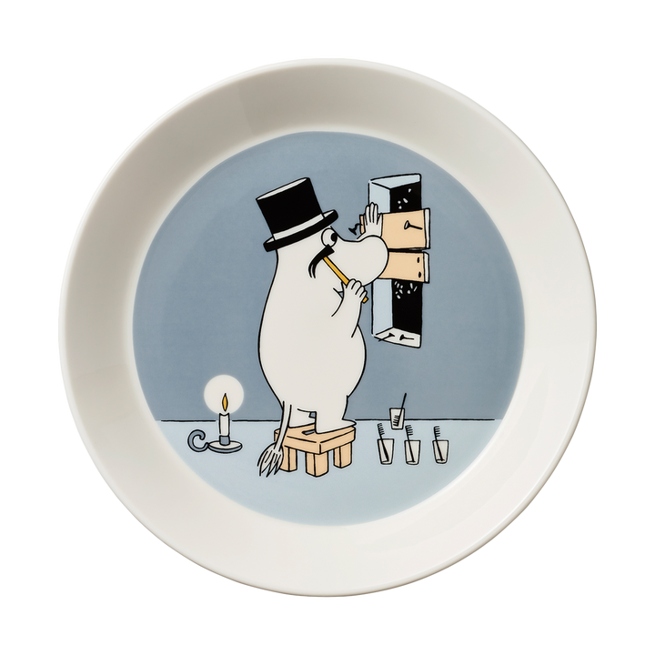 Arabia Moomin Plate - Moominpappa – Touch of Finland