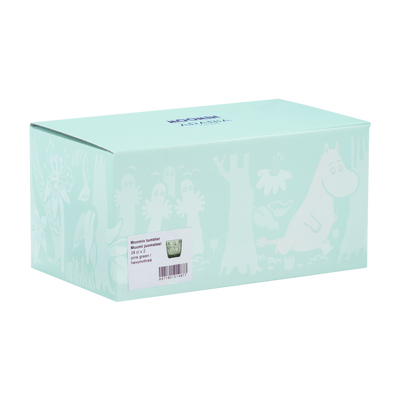 Arabia Moomin Forest Green Glass Tumblers Boxed Set