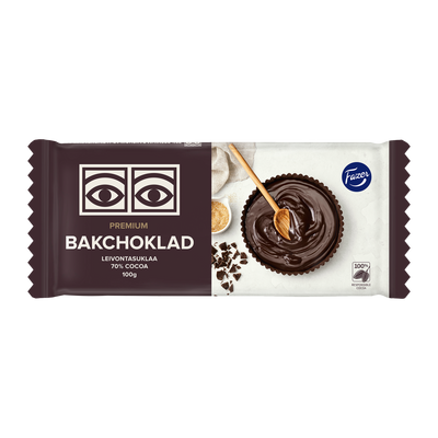 Fazer 70% Premium Baking Chocolate (100g)