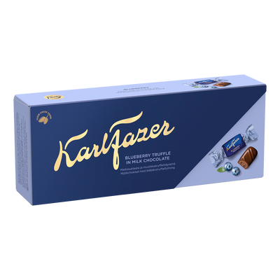 Fazer Blueberry Truffle Milk Chocolate Box (250g)