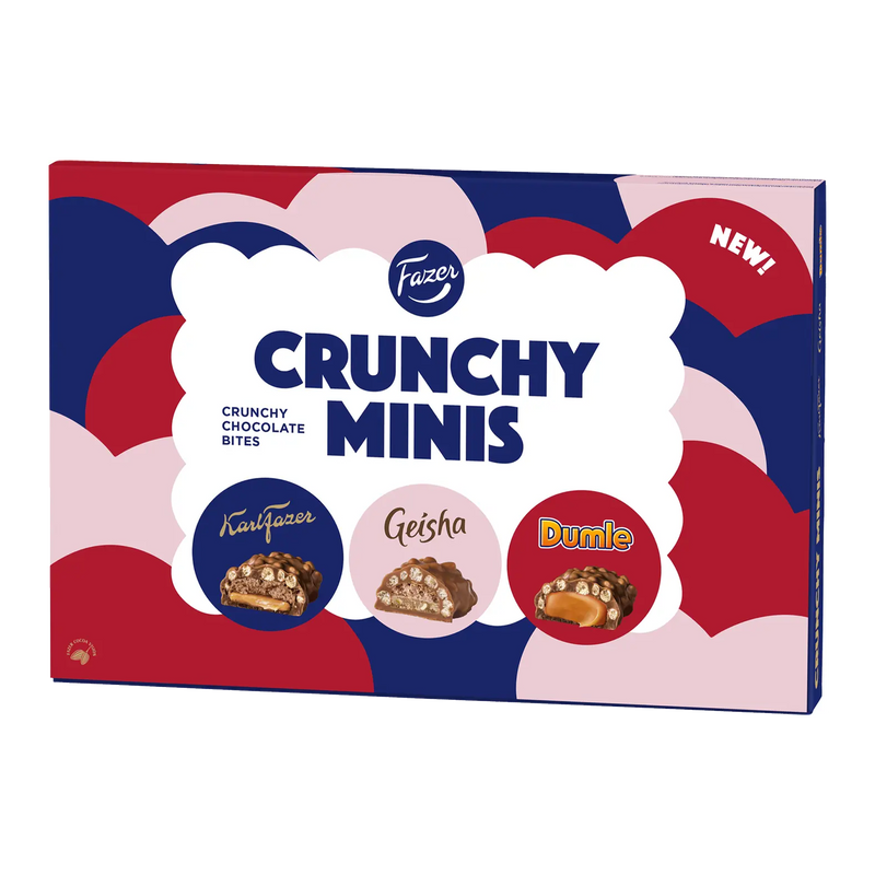 Fazer Crunchy Minis Chocolate Bites (148g)