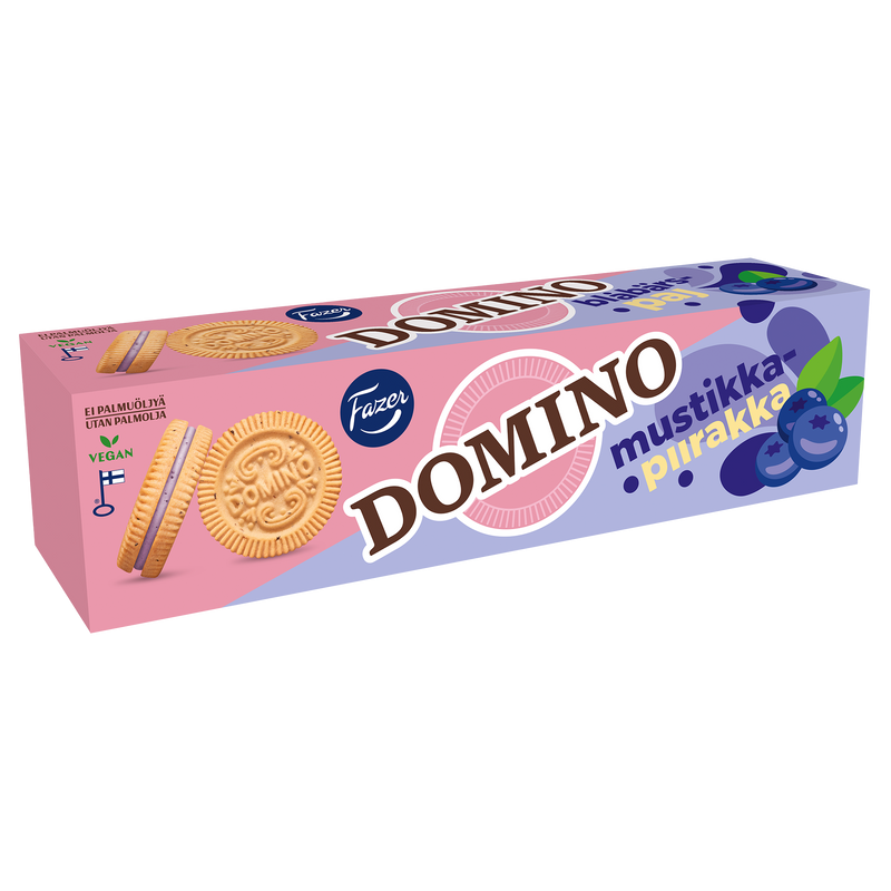 Fazer Domino Blueberry Pie Cookies 175g