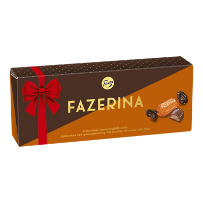 Fazer Fazerina Orange Truffle Milk Chocolates Box (295g)