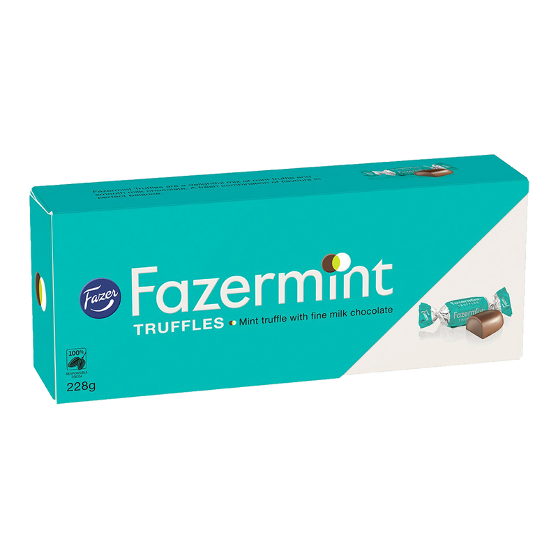Fazer Fazermint Mint Truffle w/ Milk Chocolate Box (228g)
