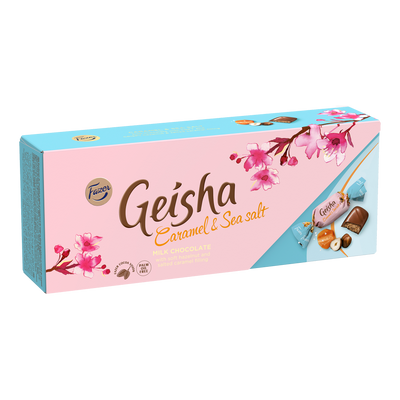 Fazer Geisha Caramel Sea Salt Milk Chocolates Box (250g)