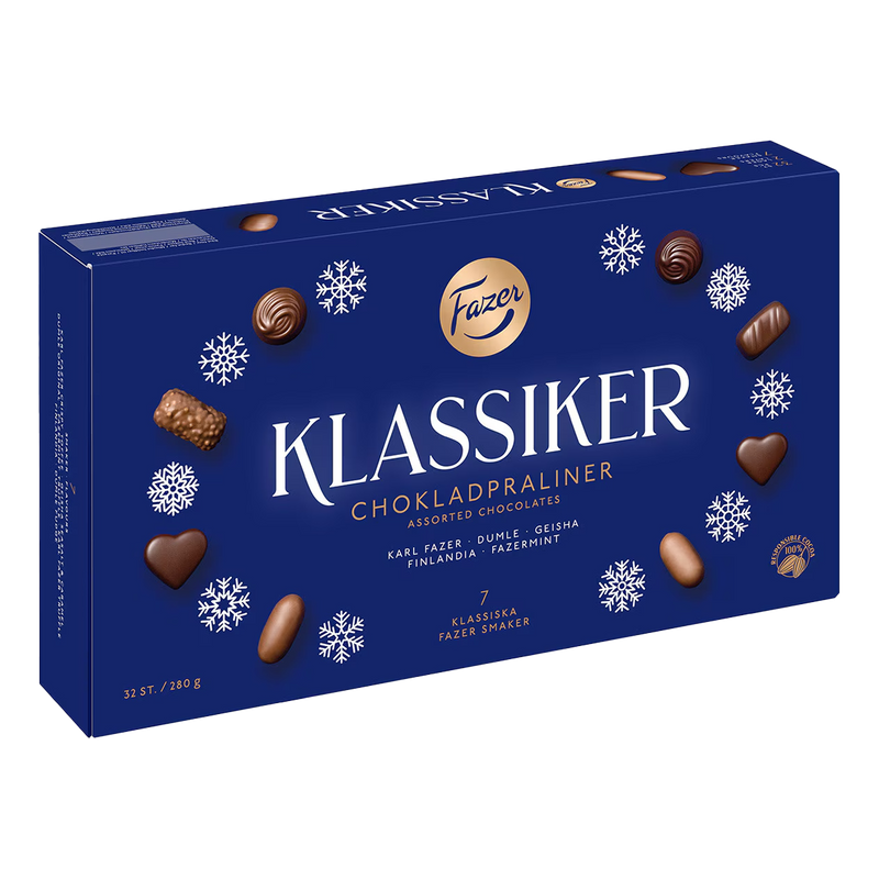 Fazer Klassiker Assorted Chocolates Box (280g)