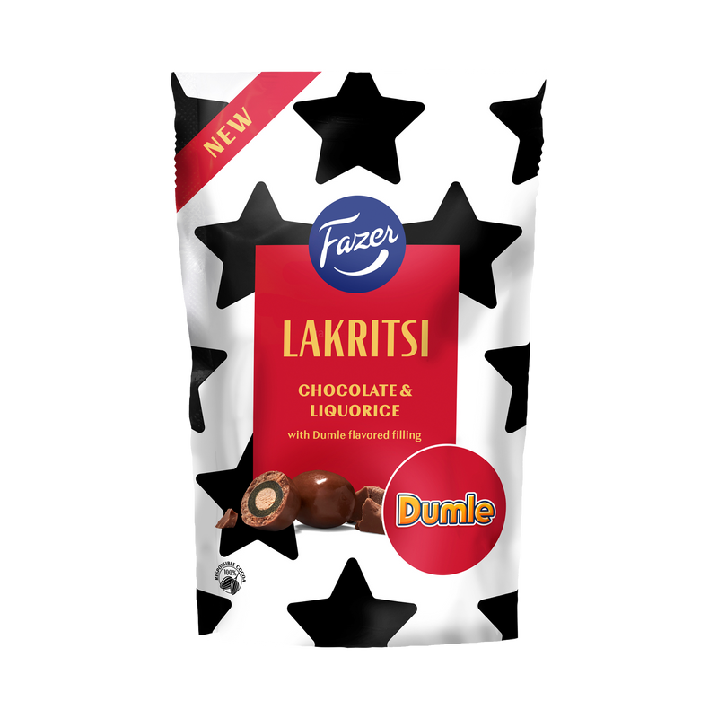 Fazer Lakritsi Chocolate Liquorice Dumle