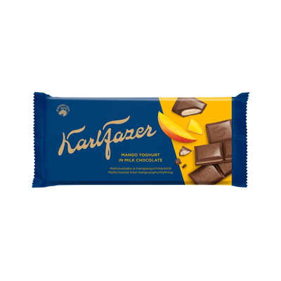 Fazer Milk Chocolate Mango Yogurt Bar 121 grams