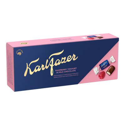 Fazer Raspberry Yoghurt Milk Chocolate Box (250g)