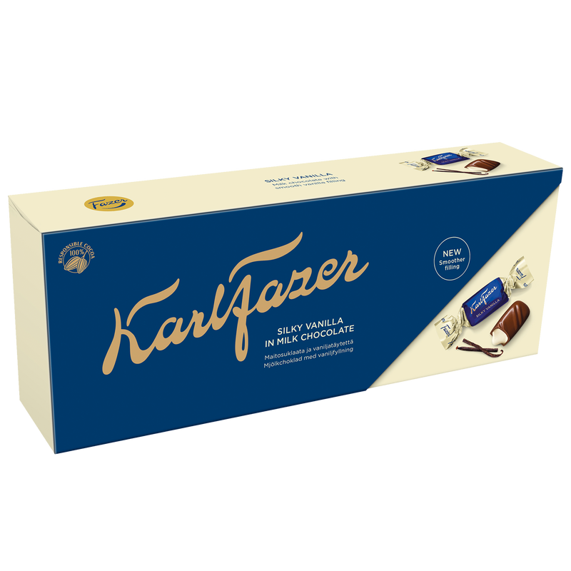 Fazer Silky Vanilla Milk Chocolate Box (270g)