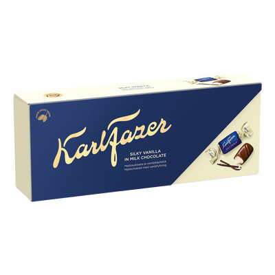 Fazer Silky Vanilla Milk Chocolates Box (250g)