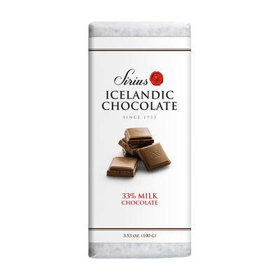 Sirius 33% Milk Chocolate Bar (100g)