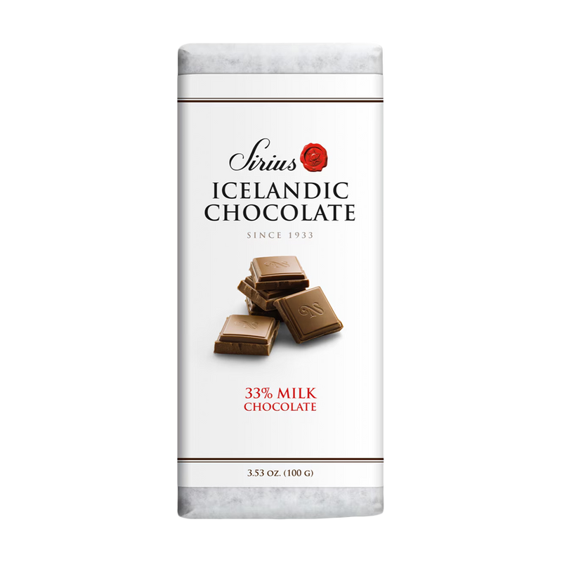 Sirius 33% Milk Chocolate Bar (100g)