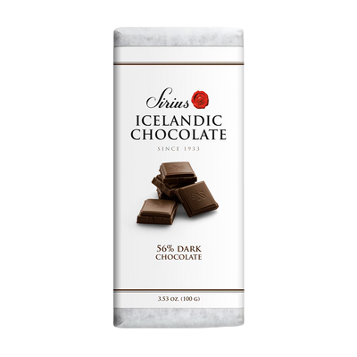 Sirius 56% Dark Chocolate Bar (100g)