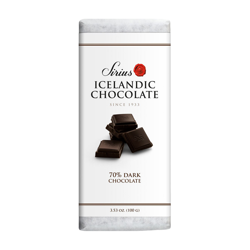 Sirius 70% Dark Chocolate Bar (100g)