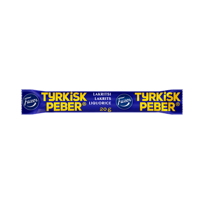 Fazer Tyrkisk Peber Lakritsi 20g