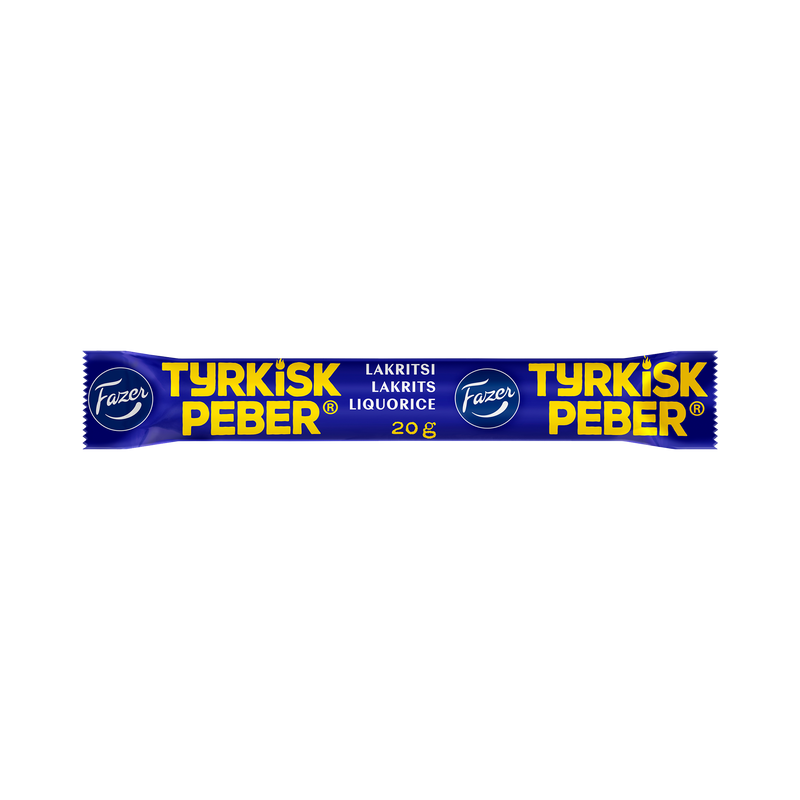 Fazer Tyrkisk Peber Lakritsi 20g