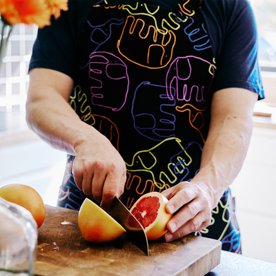 finlayson multicolored elephant apron