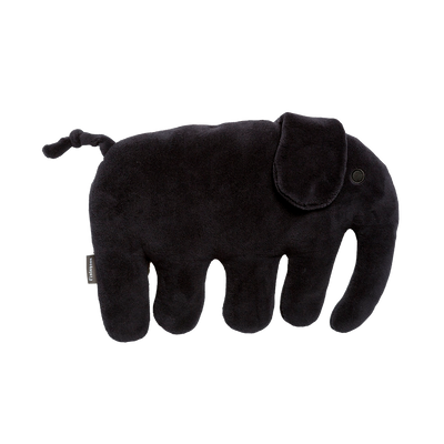 Finlayson Elefantti Plush Pillow, black