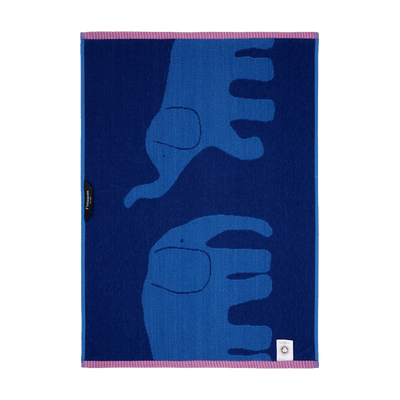 Finlayson Elefantti Vapaa Hand Towel, blue
