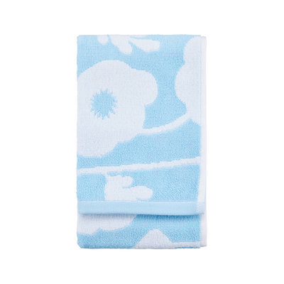 Finlayson Toive Hand Towel, blue folded