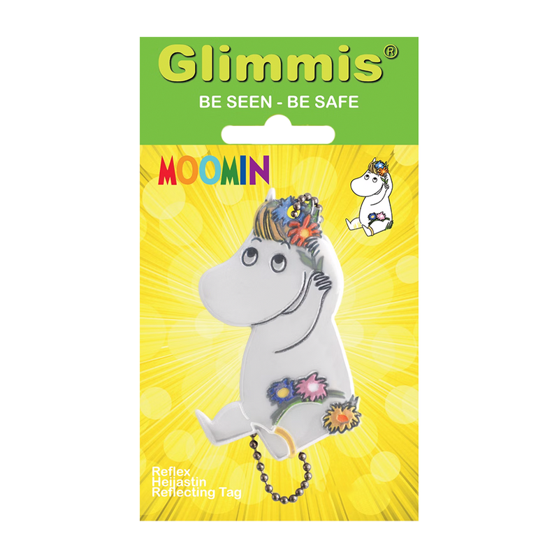 Glimmis Moomin Snorkmaiden Safety Reflector