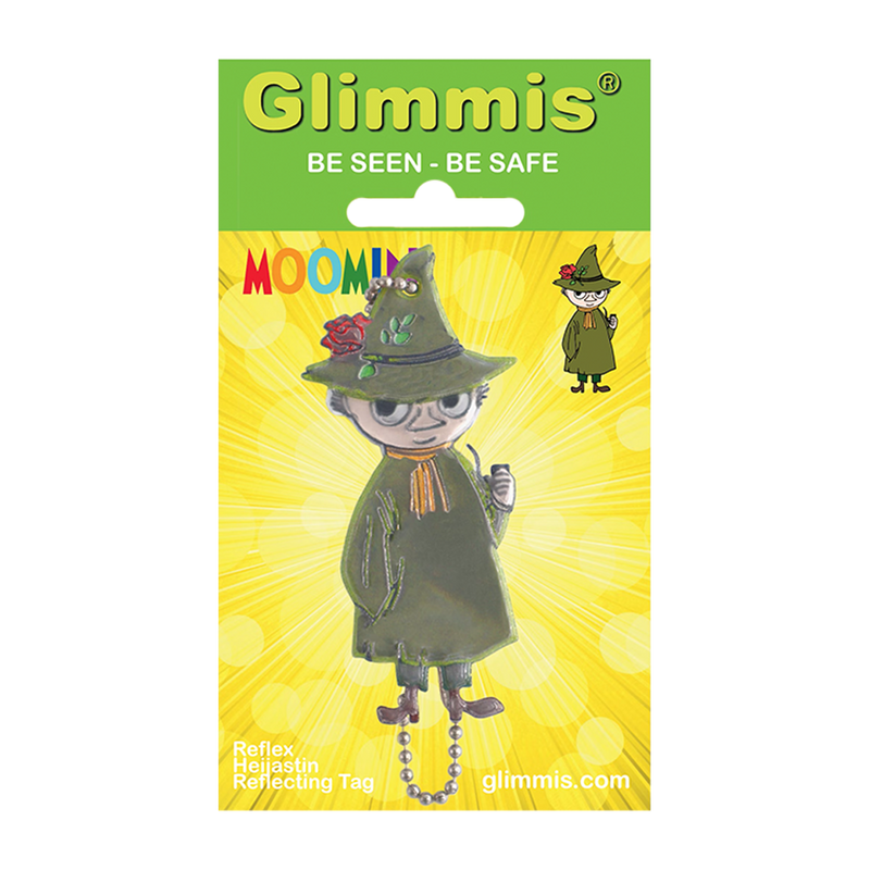 Glimmis Moomin Snufkin Safety Reflector